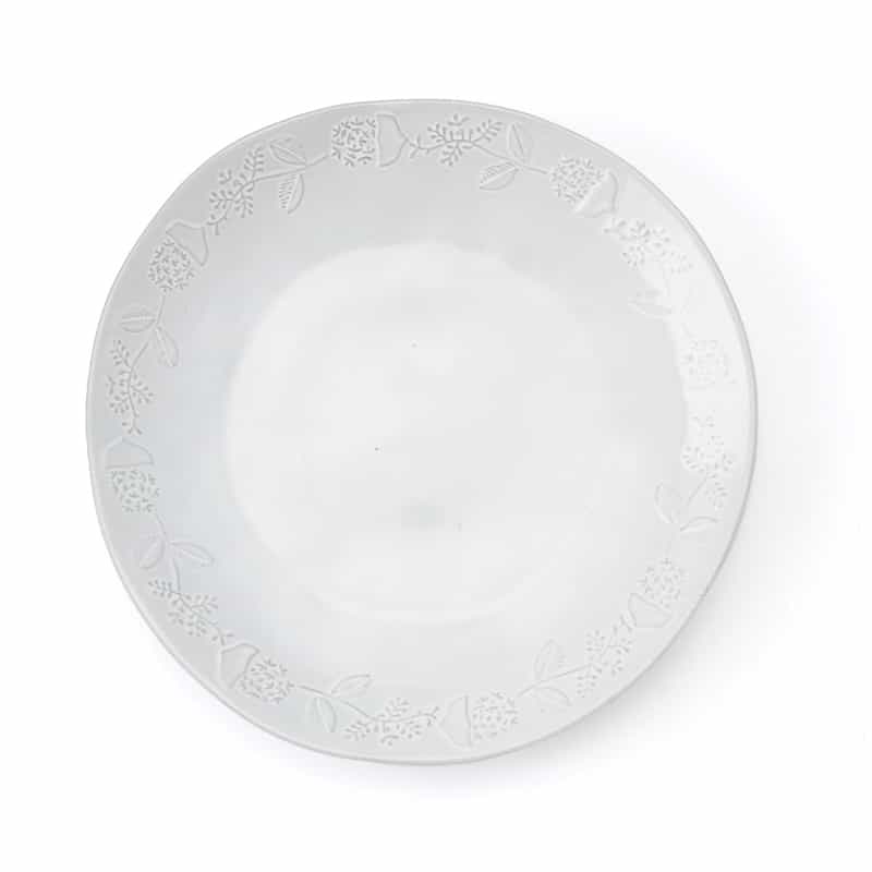 POTPURRI POTPURRI＜ポトペリー＞ レリーフプレート（LL） WHITE