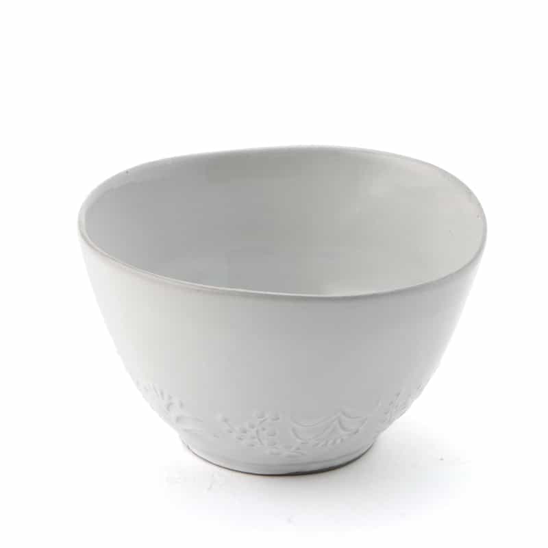 POTPURRI POTPURRI＜ポトペリー＞ レリーフボウル（S） WHITE