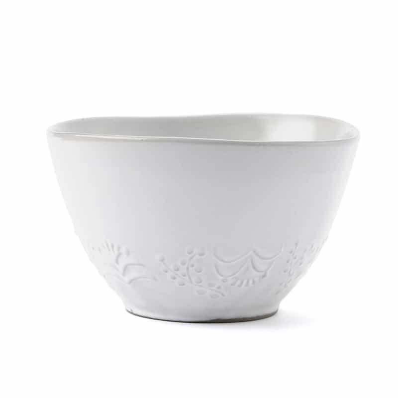 POTPURRI POTPURRI＜ポトペリー＞ レリーフボウル（S） WHITE