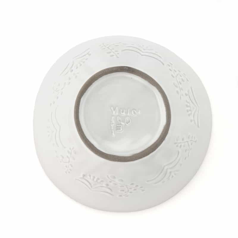 POTPURRI POTPURRI＜ポトペリー＞ レリーフボウル（S） WHITE