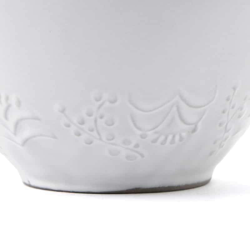 POTPURRI POTPURRI＜ポトペリー＞ レリーフボウル（S） WHITE