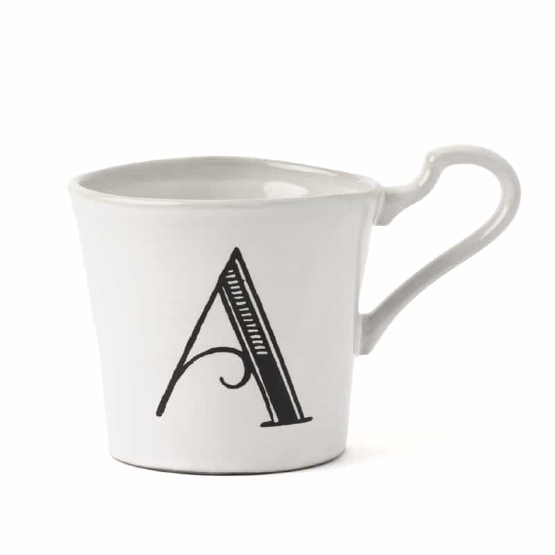 POTPURRI POTPURRI＜ポトペリー＞ バーニーズニューヨーク限定 マグカップ "A" WHITE