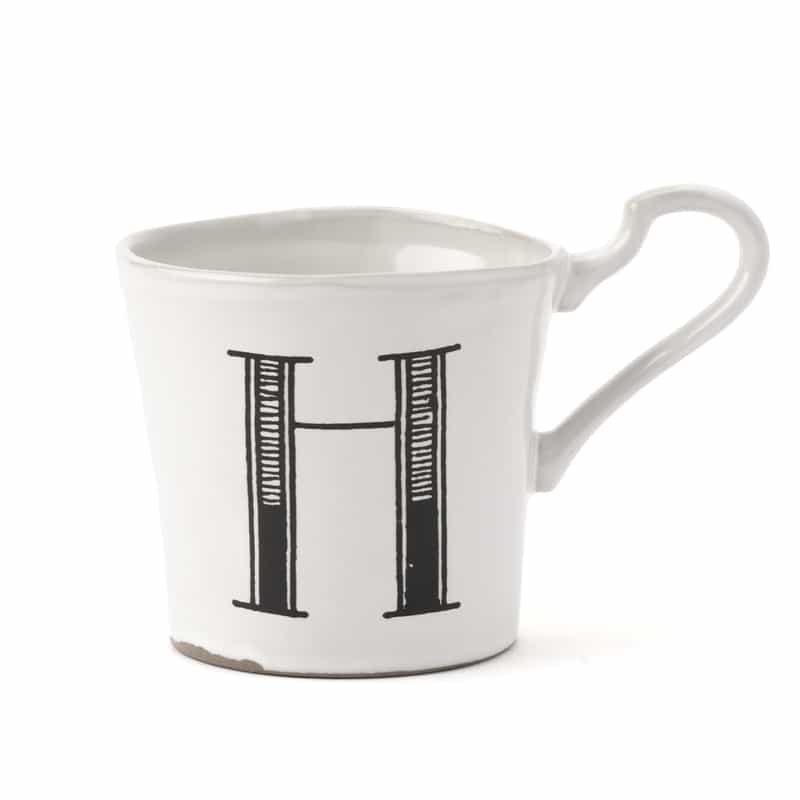 POTPURRI POTPURRI＜ポトペリー＞ バーニーズニューヨーク限定 マグカップ "H" WHITE
