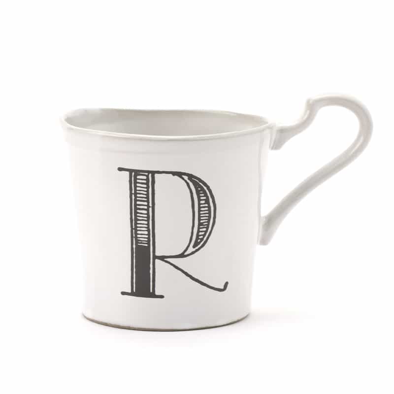 POTPURRI POTPURRI＜ポトペリー＞ バーニーズニューヨーク限定 マグカップ "R" WHITE