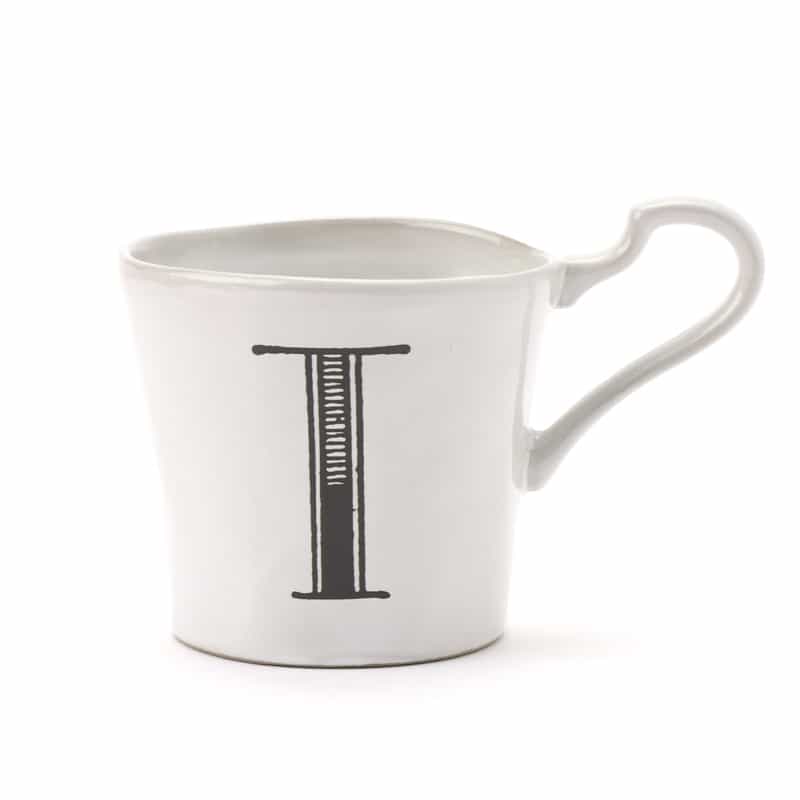 POTPURRI POTPURRI＜ポトペリー＞ バーニーズニューヨーク限定 マグカップ "T" WHITE