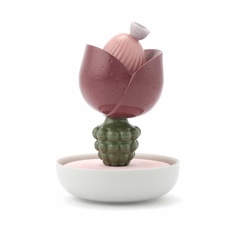 LLADRO LLADRO ＜リヤドロ＞ イマジナリー フラワー3 パフュームディフューザー バレンシアの太陽 WINE