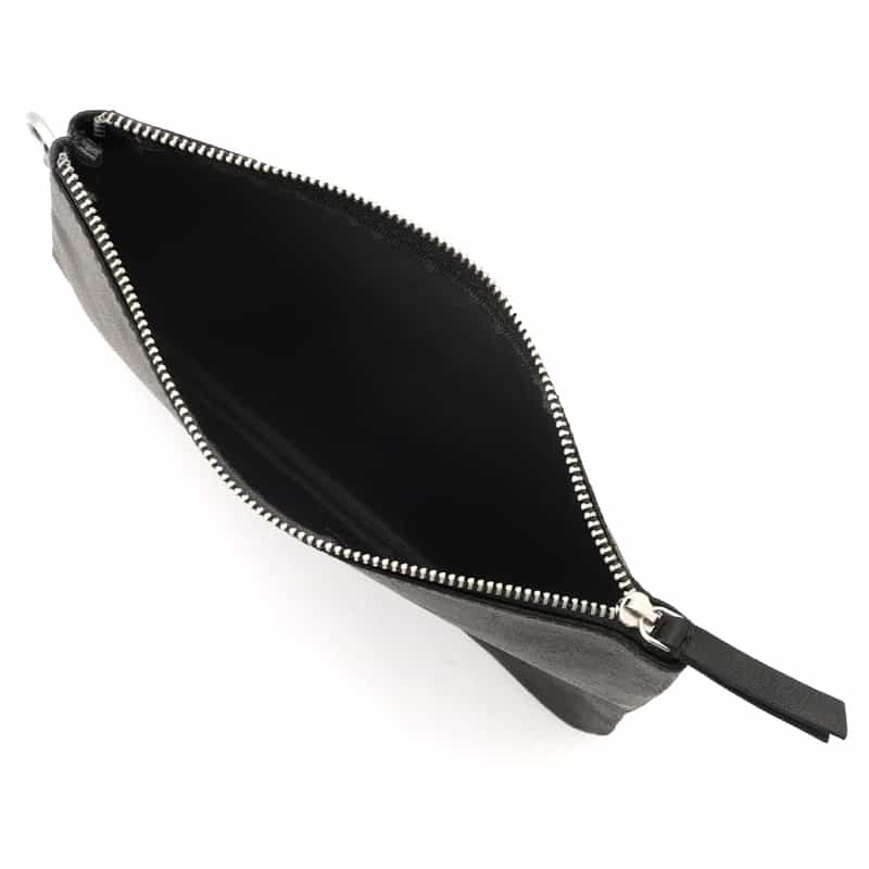 MORPHEE MORPHEE＜モルフェ＞ レザーポーチ BLACK
