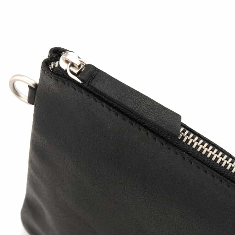 MORPHEE MORPHEE＜モルフェ＞ レザーポーチ BLACK