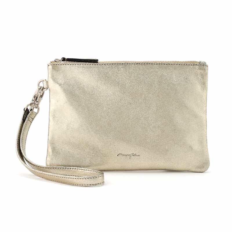 MORPHEE MORPHEE＜モルフェ＞ レザーポーチ GOLD