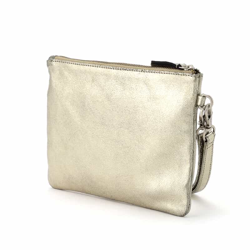 MORPHEE MORPHEE＜モルフェ＞ レザーポーチ GOLD