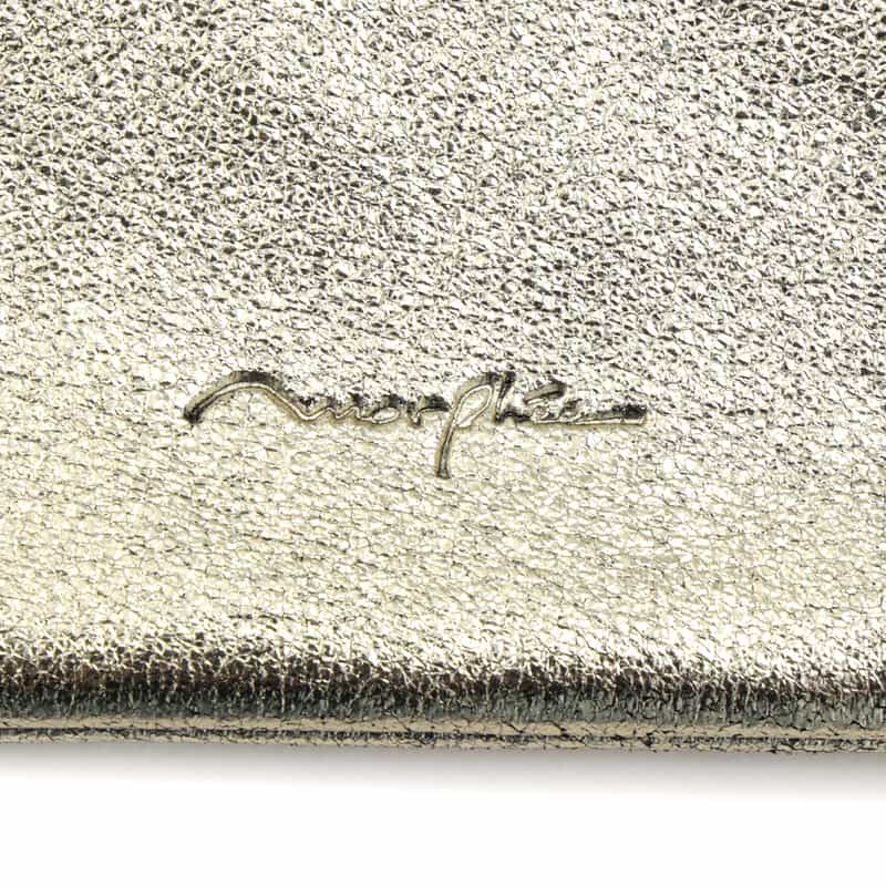 MORPHEE MORPHEE＜モルフェ＞ レザーポーチ GOLD