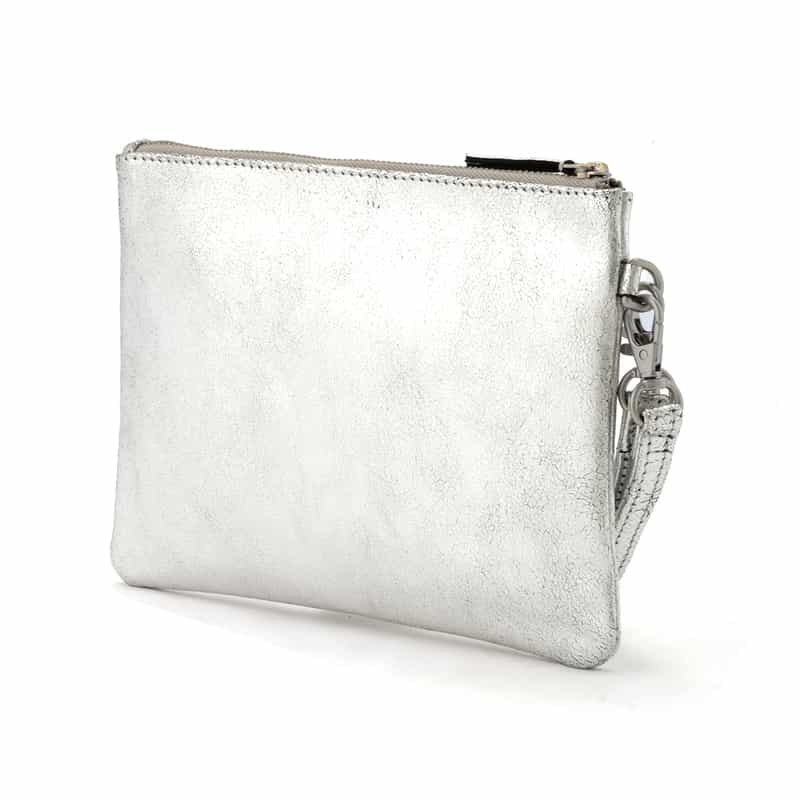 MORPHEE MORPHEE＜モルフェ＞ レザーポーチ SILVER