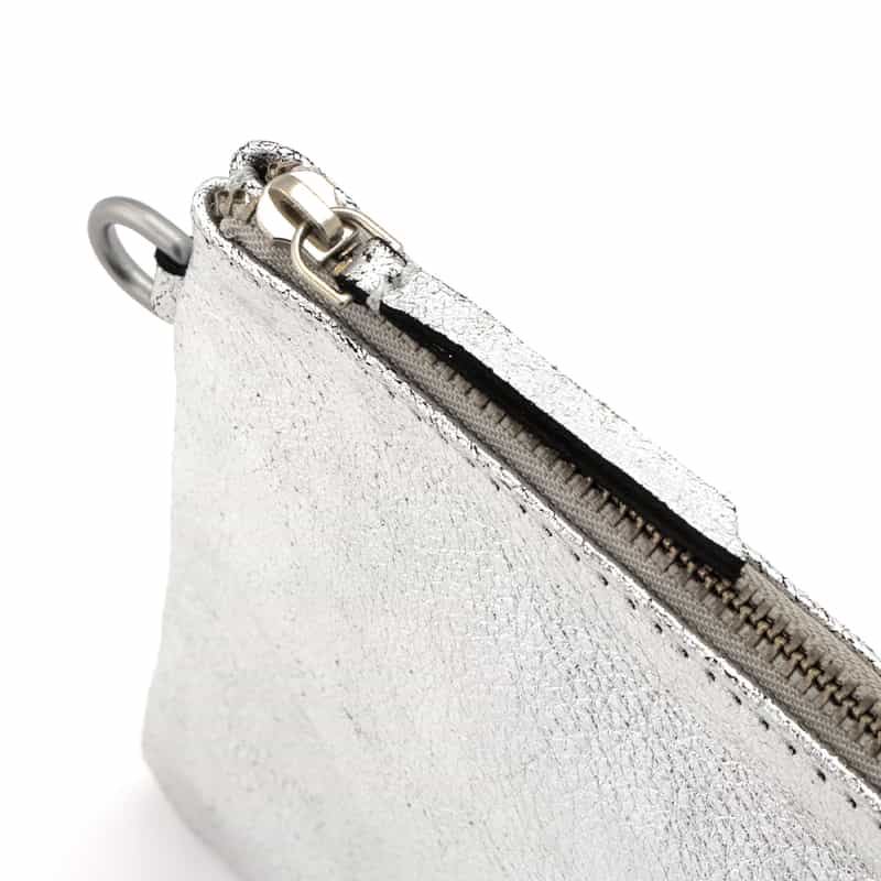 MORPHEE MORPHEE＜モルフェ＞ レザーポーチ SILVER