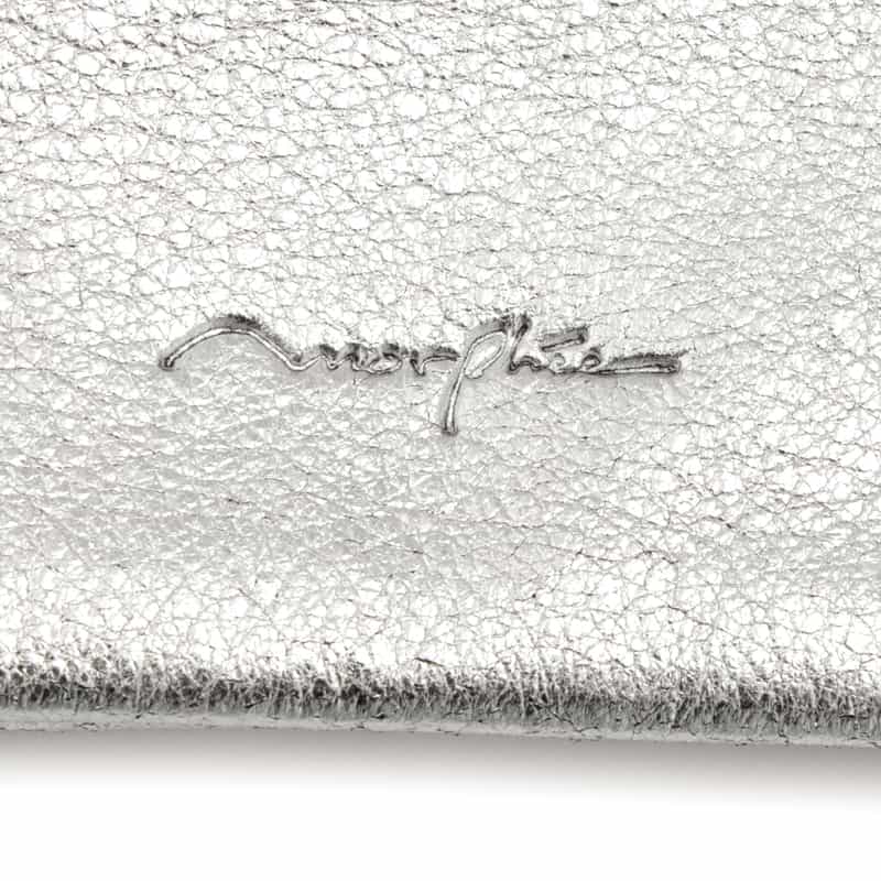 MORPHEE MORPHEE＜モルフェ＞ レザーポーチ SILVER