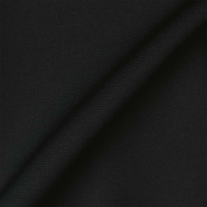 BARNEYS NEW YORK 襟付きスキューバニットプルオーバー BLACK