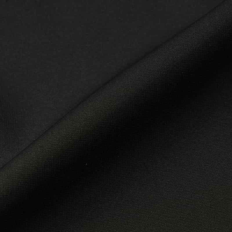 BARNEYS NEW YORK スクーバ素材 レースヘムスカート BLACK