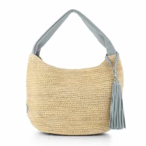 VIOLAD’ORO ＜ヴィオラドーロ＞ アバカ素材 ワンハンドルバッグ