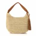 VIOLAD’ORO ＜ヴィオラドーロ＞ アバカ素材 ワンハンドルバッグ