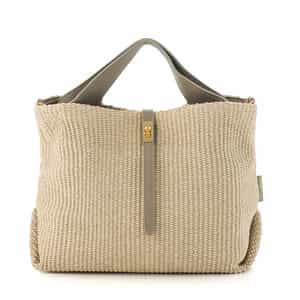 VIOLAD’ORO ＜ヴィオラドーロ＞ 異素材コンビネーション ミニトートバッグ