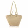 VIOLAD’ORO ＜ヴィオラドーロ＞ アバカ素材 2ハンドルトートバッグ