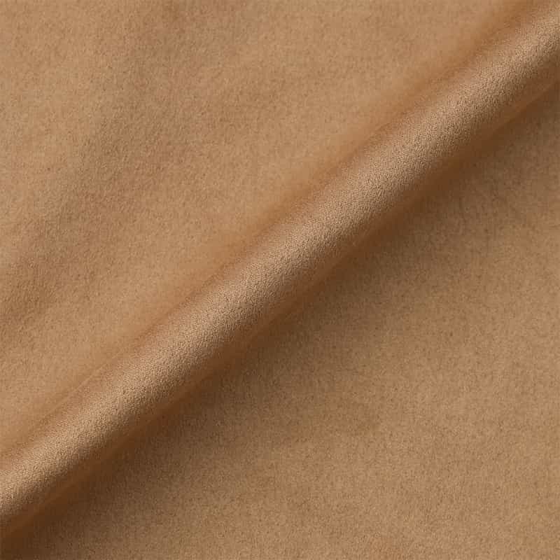 BARNEYS NEW YORK フェイクスエード素材 ジップアップブルゾン CAMEL