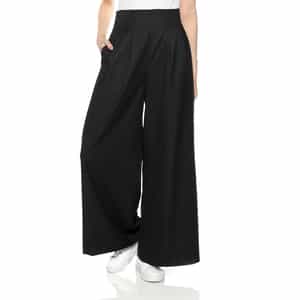 セットアップ ツイル素材  タックパンツ