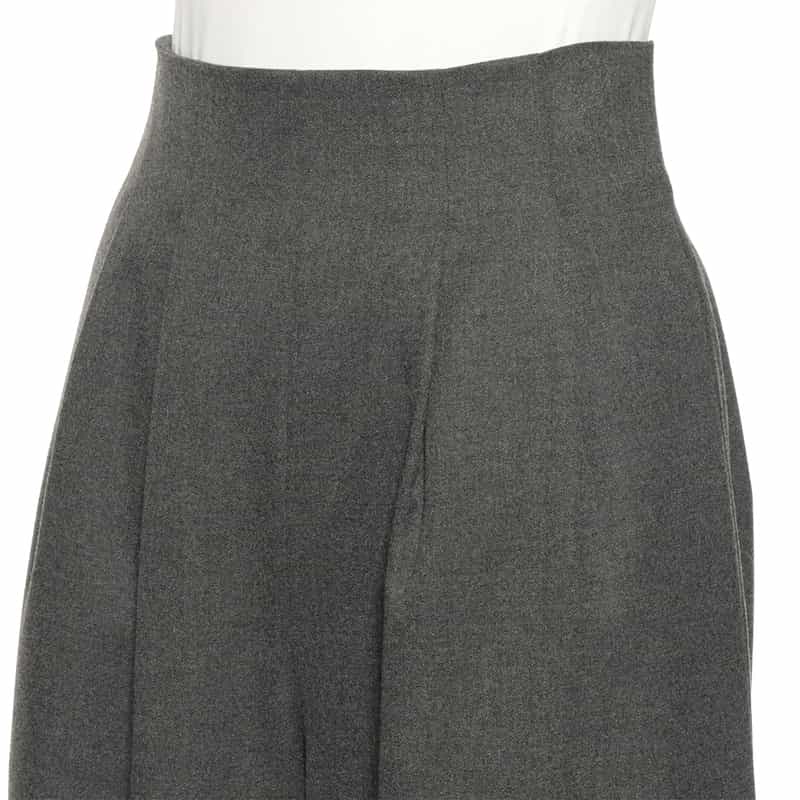 BARNEYS NEW YORK セットアップ ツイル素材  タックパンツ GRAY