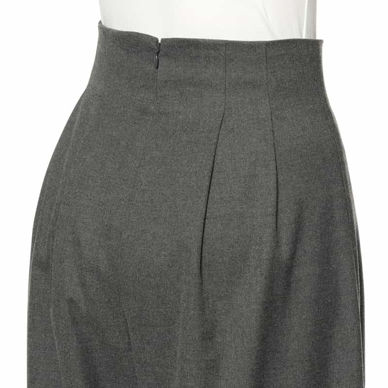 BARNEYS NEW YORK セットアップ ツイル素材  タックパンツ GRAY