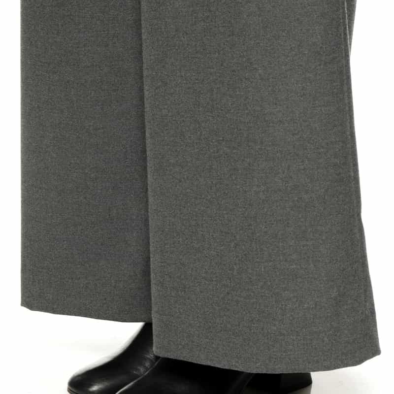 BARNEYS NEW YORK セットアップ ツイル素材  タックパンツ GRAY