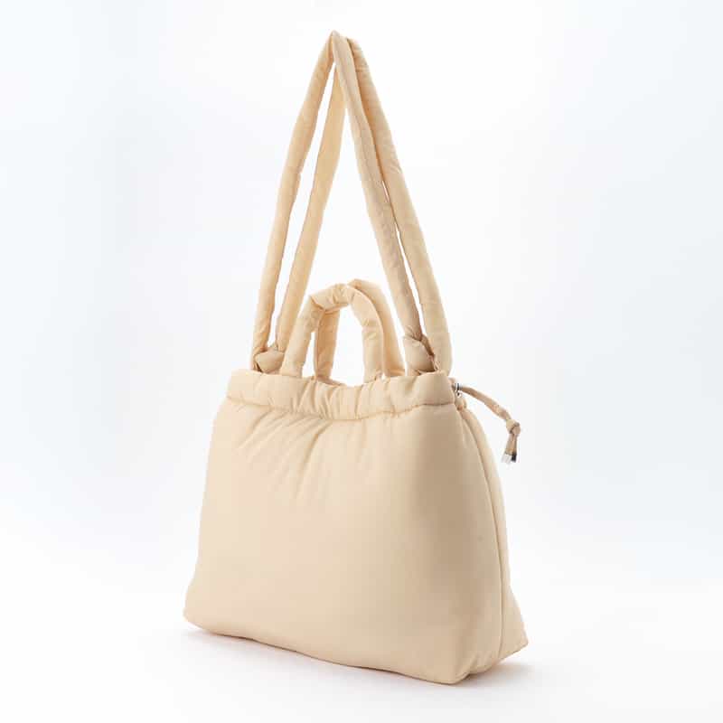 BARNEYS NEW YORK 2WAYナイロントートバッグ BEIGE