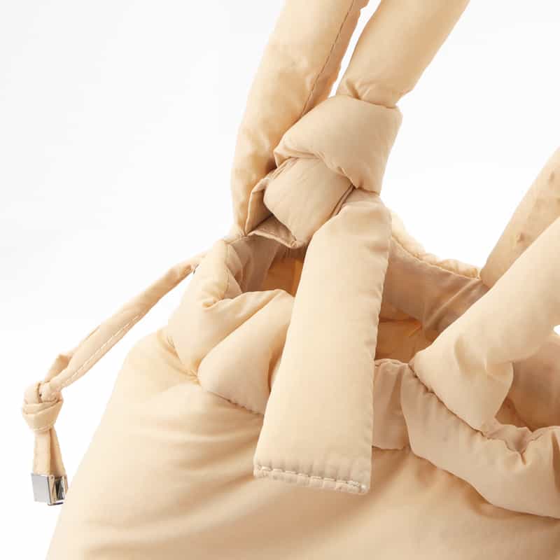 BARNEYS NEW YORK 2WAYナイロントートバッグ BEIGE