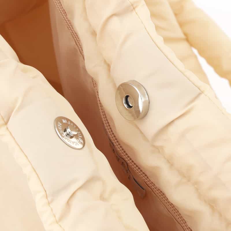 BARNEYS NEW YORK 2WAYナイロントートバッグ BEIGE