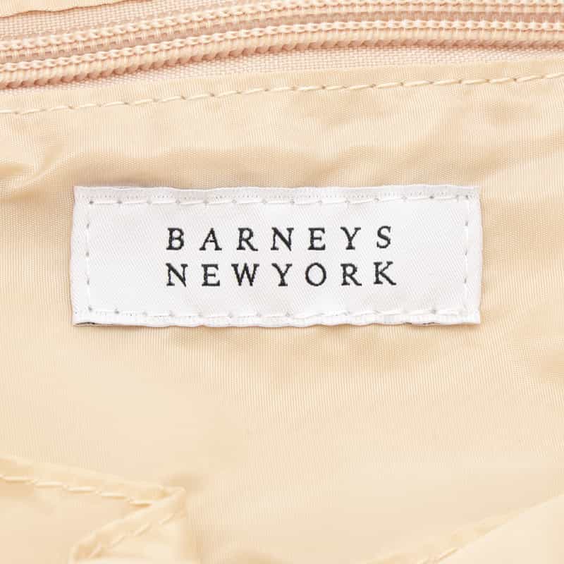 BARNEYS NEW YORK 2WAYナイロントートバッグ BEIGE