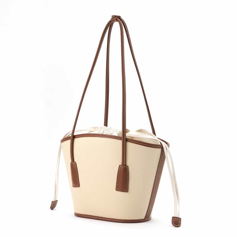 BARNEYS NEW YORK キャンバス素材トートバッグ BROWN