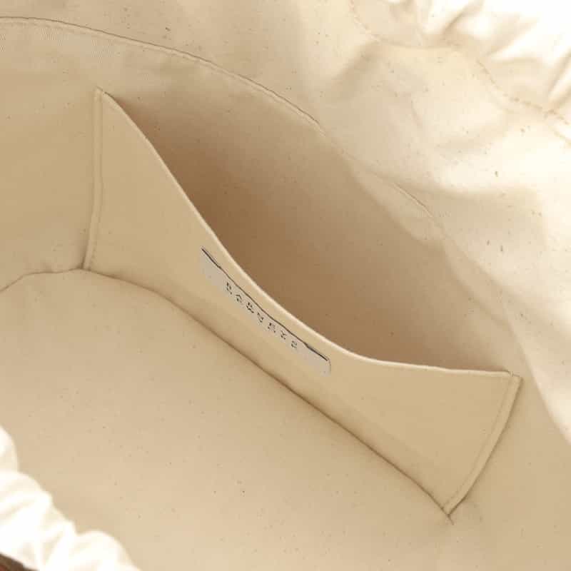 BARNEYS NEW YORK キャンバス素材トートバッグ BROWN