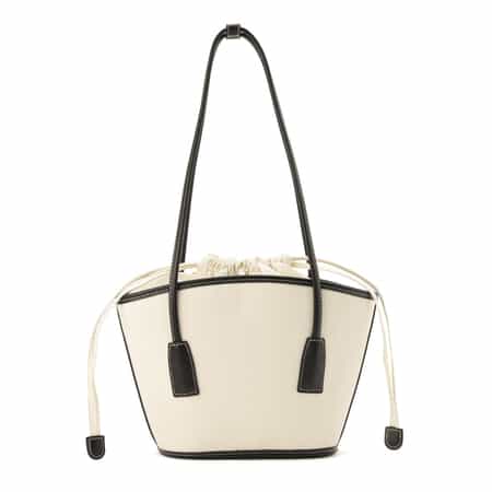 キャンバス素材トートバッグ