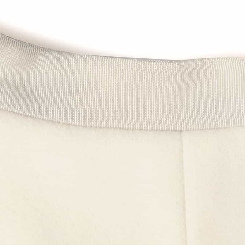 BARNEYS NEW YORK セットアップ ジャージー素材Vネックノースリーブプルオーバー WHITE