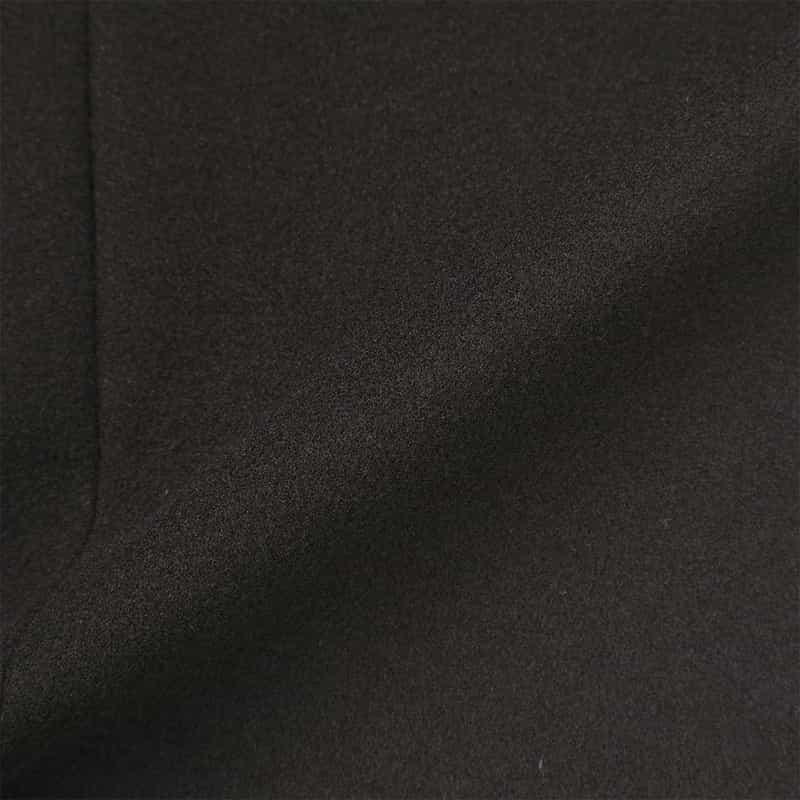 BARNEYS NEW YORK セットアップ ジャージー素材Vネックノースリーブプルオーバー BLACK