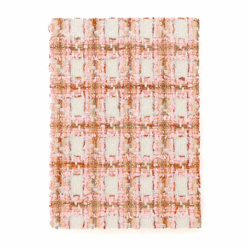 BARNEYS NEW YORK ツイード素材 天金加工ノートブック PINK