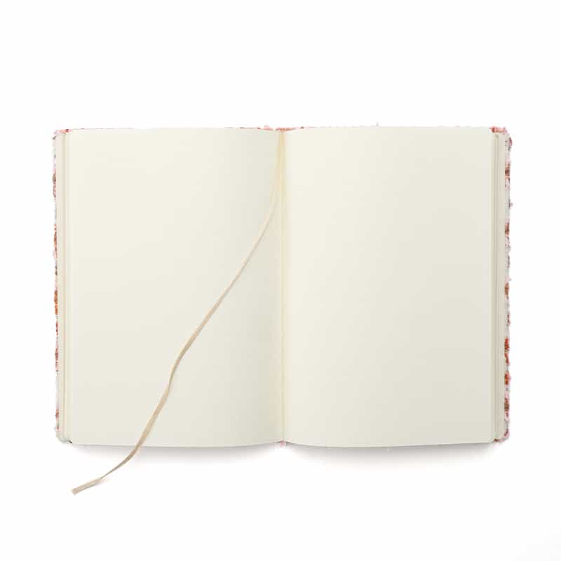 BARNEYS NEW YORK ツイード素材 天金加工ノートブック PINK