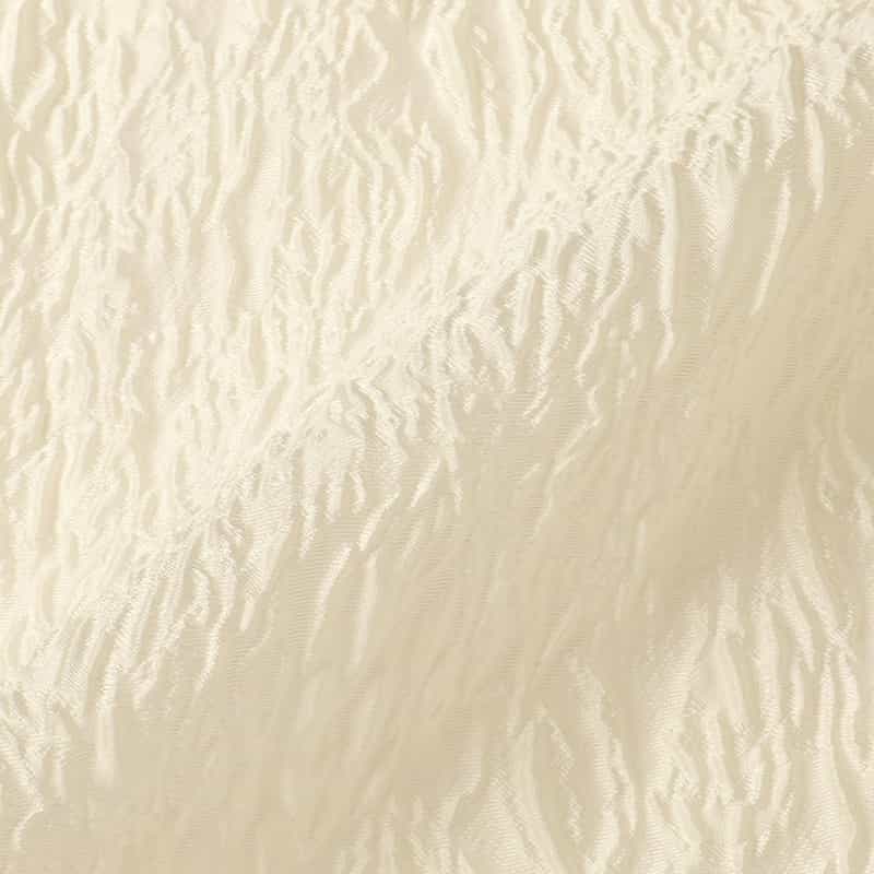 BARNEYS NEW YORK ウォッシャブル ジャカード素材 シャイニータックフレア スカート WHITE