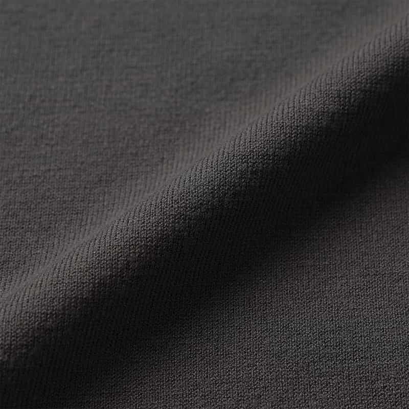 BARNEYS NEW YORK ウォッシャブル バルーンスリーブ ニットドレス GRAY