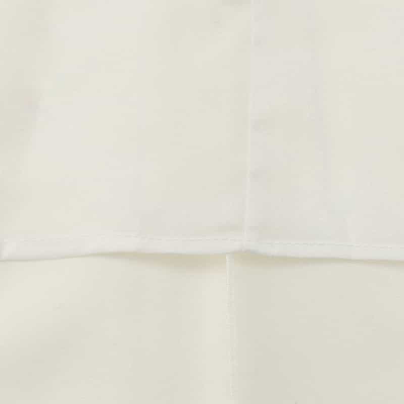 BARNEYS NEW YORK ウォッシャブル セミフレアパンツ WHITE