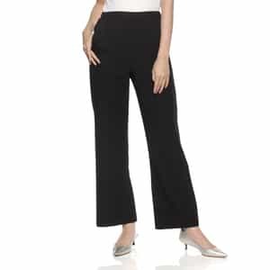 ウォッシャブル セミフレアパンツ