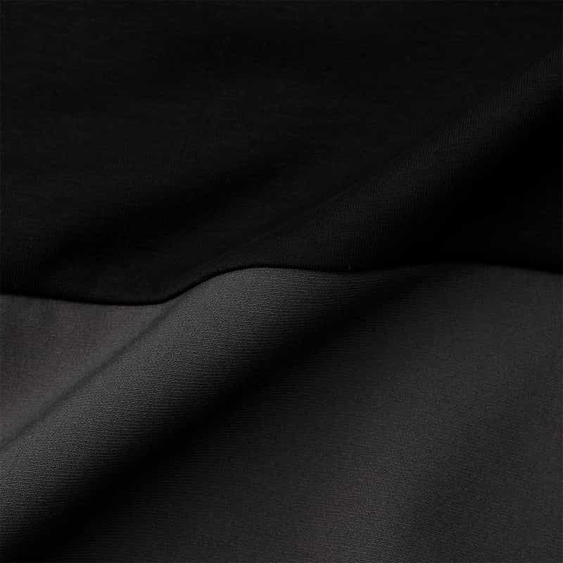 BARNEYS NEW YORK ウォッシャブル ペプラムデザインカットソー BLACK