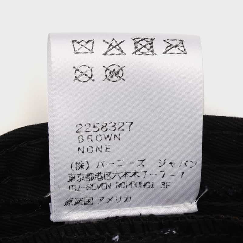 PALY HOLLYWOOD PALY HOLLYWOOD＜パリーハリウッド＞ ベースボールキャップ BROWN