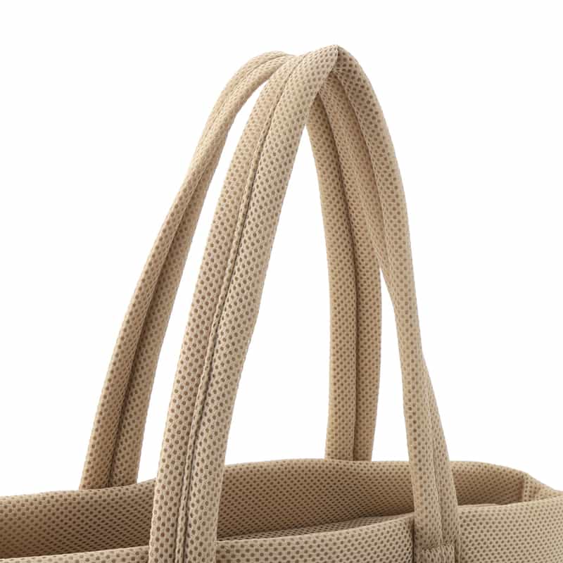 BARNEYS NEW YORK リボン付きトートバッグ BEIGE