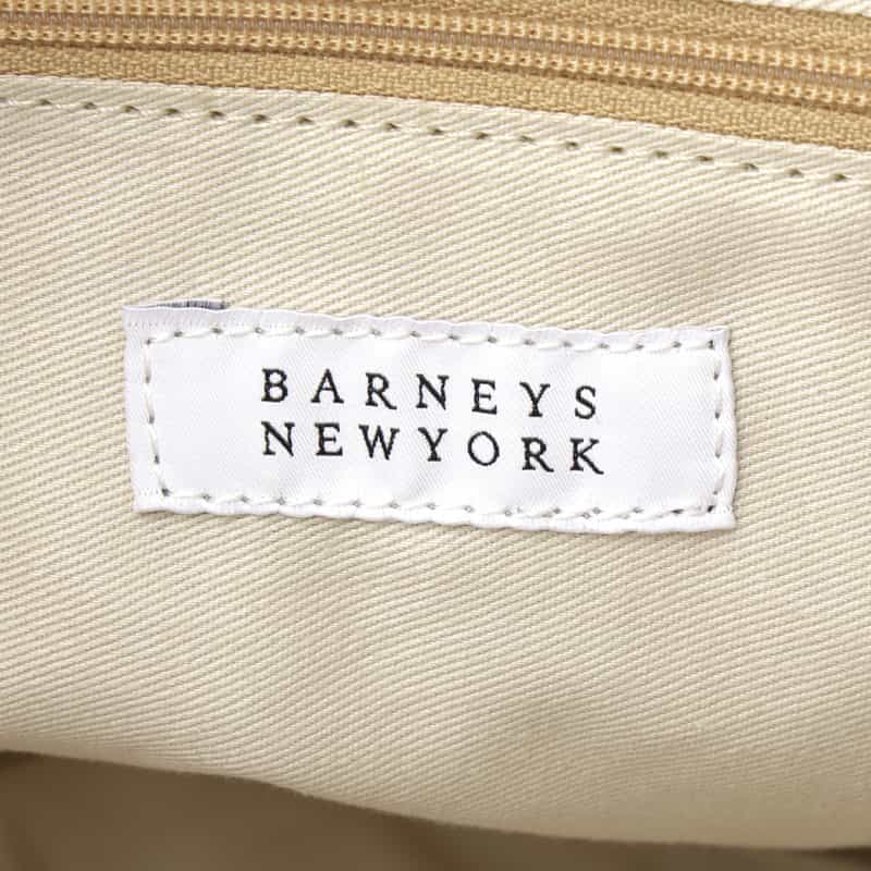 BARNEYS NEW YORK リボン付きトートバッグ BEIGE