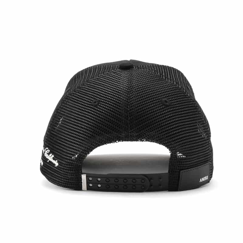 AMIRI AMIRI＜アミリ＞ ロゴ入りキャップ BLACK