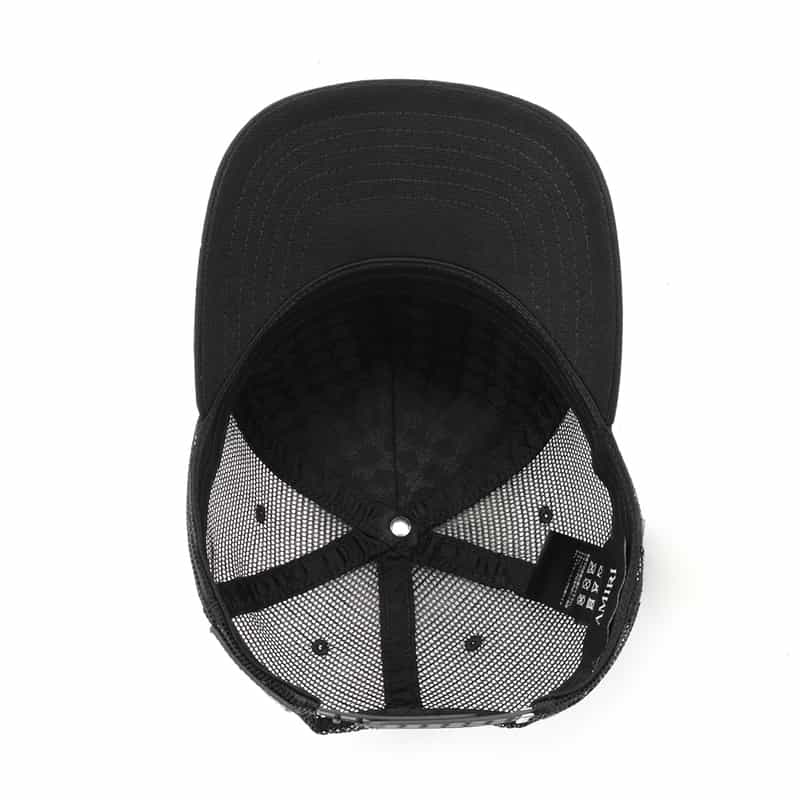 AMIRI AMIRI＜アミリ＞ ロゴ入りキャップ BLACK